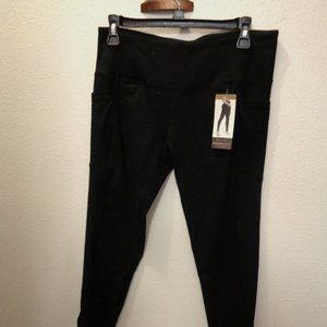 Z by Zobha Elevate Active Black Leggings Size Medium NWT High Waist